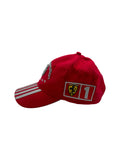 Michael Schumacher Cap 2004 Deadstock 7-times F1 World Champion Ferrari Formula 1 DAVG Rot One Size