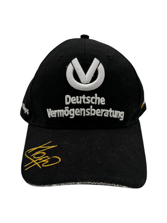 Michael Schuhmacher Cap DVAG Formel 1 Racing Deadstock Schwarz One Size