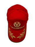 Michael Schuhmacher Cap 2001 4 Times Champion Formel 1 Rot DVAG Rot Gold One Size