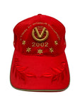 Michael Schumacher Cap 2002 F1 World Champion Ferrari Formel 1 Deadstock Rot One Size