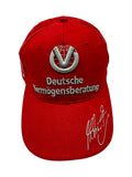 Michael Schumacher Cap 2001 F1 Weltmeister DVAG Formel 1 Rot One Size