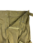 Vintage Cargopants 80s Covertible Abnehmbare Durchsichtige Tasche Braun M-L