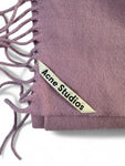 Acne Studios Schal Lang Altrosa