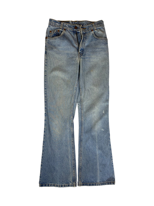 Vintage Levis Jeans 550 Boot Cut FLared Fit Damen Hellblau (16) M