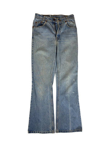 Vintage Levis Jeans 550 Boot Cut FLared Fit Damen Hellblau (16) M