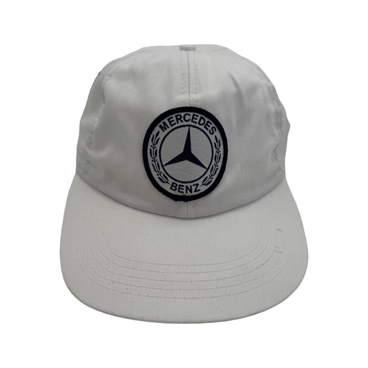 Vintage Racing Cap Mercedes Benz Weiß