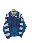 True Vintage All Nations Adidas Trackjacket grün blau M