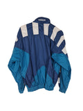 True Vintage All Nations Adidas Trackjacket grün blau M