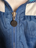 True Vintage All Nations Adidas Trackjacket grün blau M