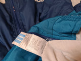 True Vintage All Nations Adidas Trackjacket grün blau M