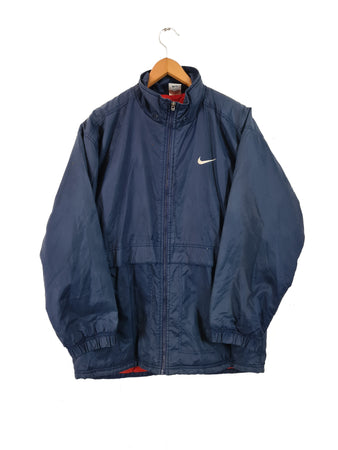 Nike Winterjacke Backswoosh  Blau M