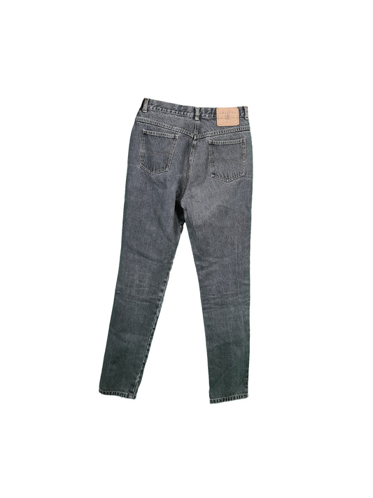 Vintage Arizona Jeans Grau-Schwarz M-L