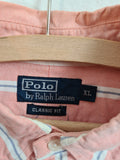 Ralph Lauren Basic Business Hemd Classic Fit Rosa - RareRags