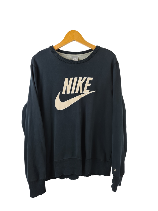 Nike Sportswear Sweater Spellout Navy M-L