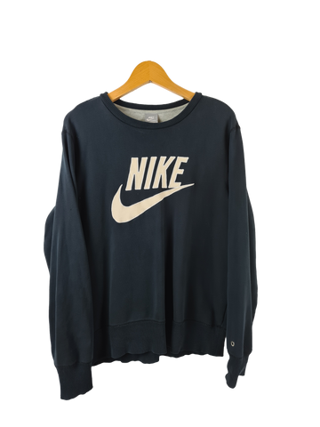 Nike Sportswear Sweater Spellout Navy M-L