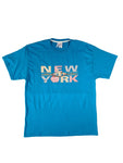 Hanes Newyork Tee Blaugrün XL