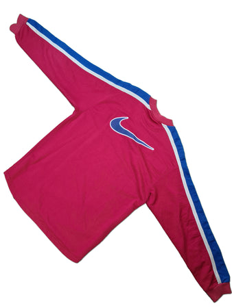 Vintage Nike Sweater Back-Swoosh Bestickt Rot M