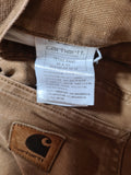 Moderne Carhartt Hose Texas Pant Used Look Braun W32 L32