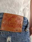 Vintage Evisu Jeans Genes Blau 34L