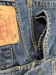 Vintage Levis 501 Jeans Dunkelblau W30 L32