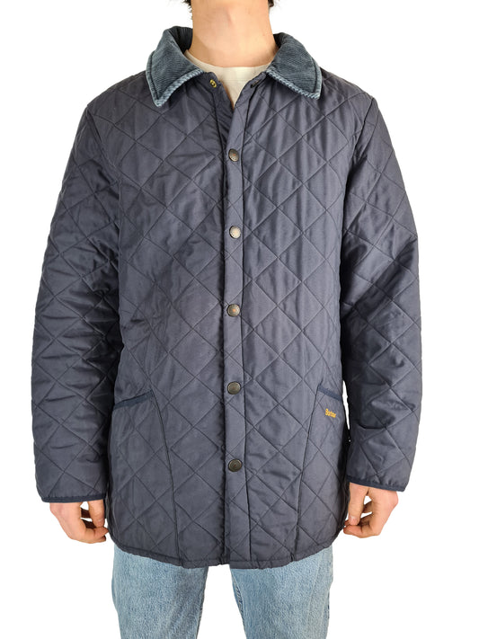 Basic Barbour Steppjacke D371 Eskdale Jacket Dunkelblau M