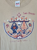 Vintage Anvil Shirt San Diego "Mother Earth, Father Sky" Single Stitched Made In USA XL