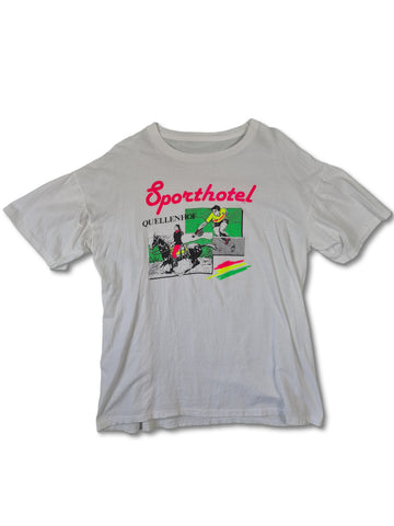 Vintage Noname Shirt Sporthotel Quellenhof Single Stitched M-L