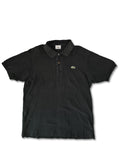 Modernes Lacoste Poloshirt Classic Pikee Schwarz M