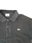 Modernes Lacoste Poloshirt Classic Pikee Schwarz M