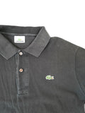 Modernes Lacoste Poloshirt Classic Pikee Schwarz M