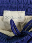 Vintage Adidas Shorts Silvertag Bedruckt Blau XXL