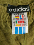 Vintage Adidas Shorts Bestickt Grün XXL