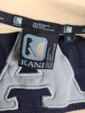 Y2K Karl Kani Shirt Weiß Blau XL