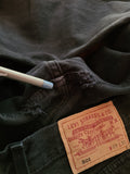 Vintage Levis Jeans 501 Schwarz W29 L32