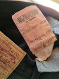 Vintage Levis Jeans 501 Schwarz W29 L32