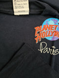 Rare! Vintage Planet Hollywood Shirt 1991 Paris Backprint Schwarz XL