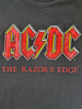 Rare! Vintage ACDC TankTop The Razors Edge Single Stitched Made In Australia 1990 M-L