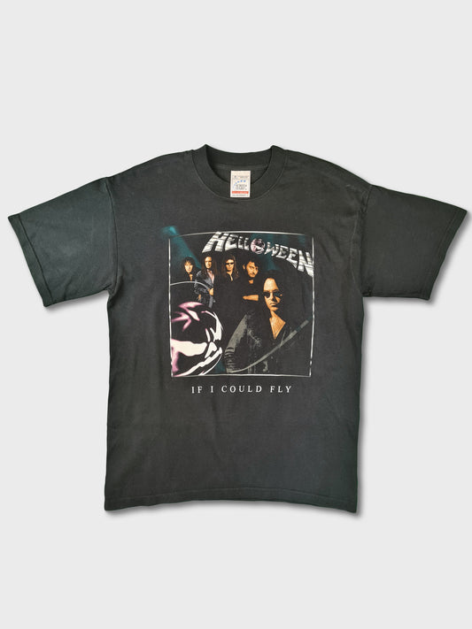 Vintage Screen Stars Shirt Helloween If I Could Fly 2000 M