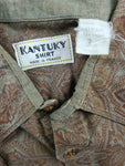 Vintage Kantuky Hemd Made In France M