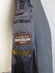 Vintage Braun Sakko Aus Loro Piana Stoff Mit Mohairanteil Made In Germany (52) L-XL