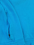 Vintage Head Sweater Halbe Knopfleiste Golf Blau M-L