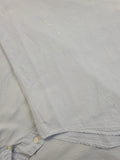 Vintage Ralph Lauren Businesshemd Blake Two Ply Cotton Made In Hong Kong Hellblau XXL