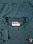 Vintage Flagship Sweater Handicap Bestickt Basic Grün XL