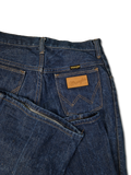 Rare! Vintage Wrangler Schlaghose 80s Blue Bell Jeans Flared Dunkelblau 31x36