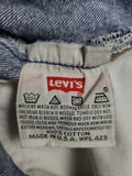 Vintage Levis Jeans 501 Made In USA Hellblau W30 L36