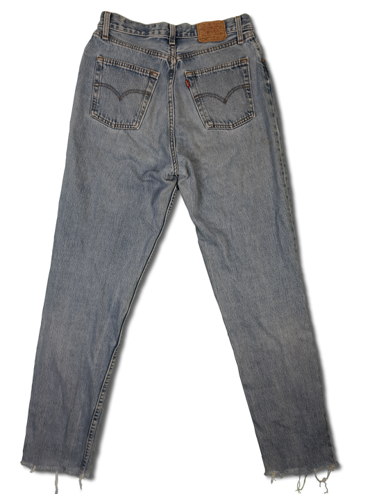 Rare! Vintage Levis Jeans 901 Made In UK Hellblau W32 L34