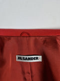Vintage Jil Sander Blazer Cashmere Made In Italy Rot (36) S