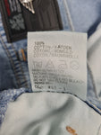 Vintage Edwin Jeans Wide Super Tack Made In Japan Hellblau W28 L32