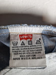 Vintage Levis Jeans 501 Made In USA Hellblau W32 L32