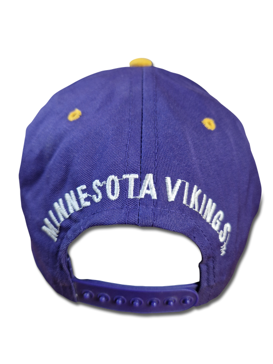 Vintage Amcap Cap NFL Minnesota Vikings 1993 Lila Gelb